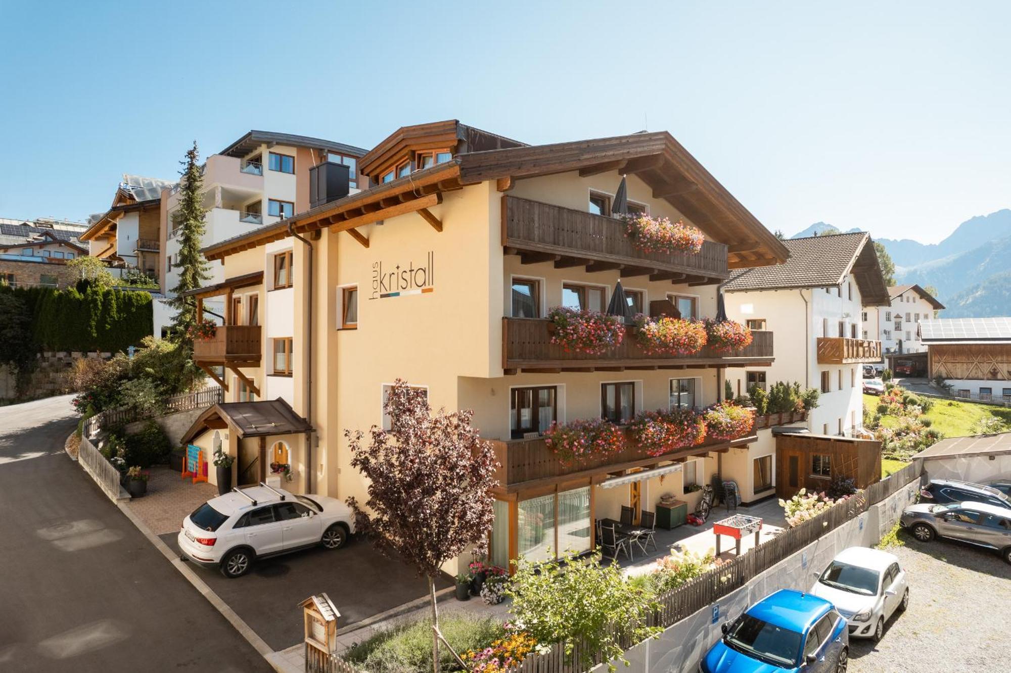 Haus Kristall Inkl Der Super Sommer Card Im Sommer 2025 Serfaus Exterior foto